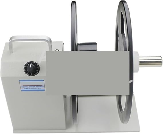 Winding Machine Automatic Label Rewinding Machine, Adjustable Speed Label Rewinder Self-Adhesive Bar CodeTag Rewinder