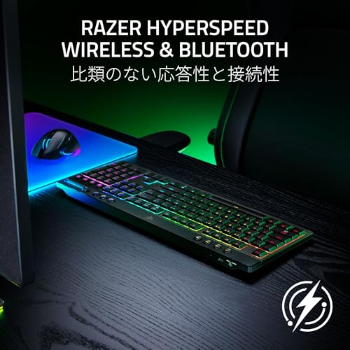 Razer(レイザー) BlackWidow V4 Low-profile HyperSpeed JP Orange Tactile Switch の商品画像 2