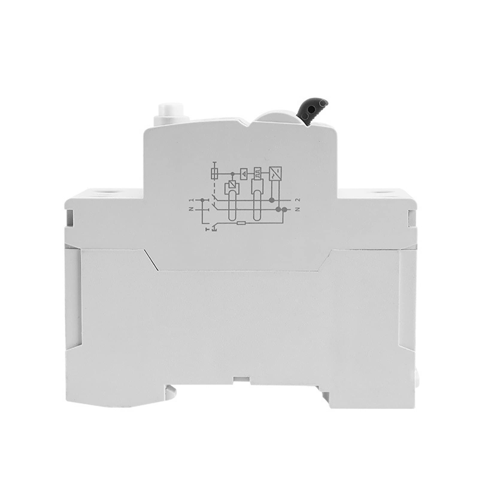 Przełączniki powietrzne typu B wyłącznik różnicowoprądowy DC 2P 4P 40A 63Amp 30mA 100mA 300mA Typ B 6KA 1 szt. (rozmiar: 4P 63A 100mA)