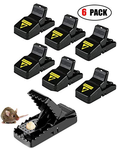 Preisvergleich Produktbild OPAS Mausefalle / Profi-MäUsefalle,Leistungsstark, Einfach Zu Bedienen, Effizient, Schnell TöTend MäUse, Wiederverwendbar In Haus Und Garten (6er-Set)