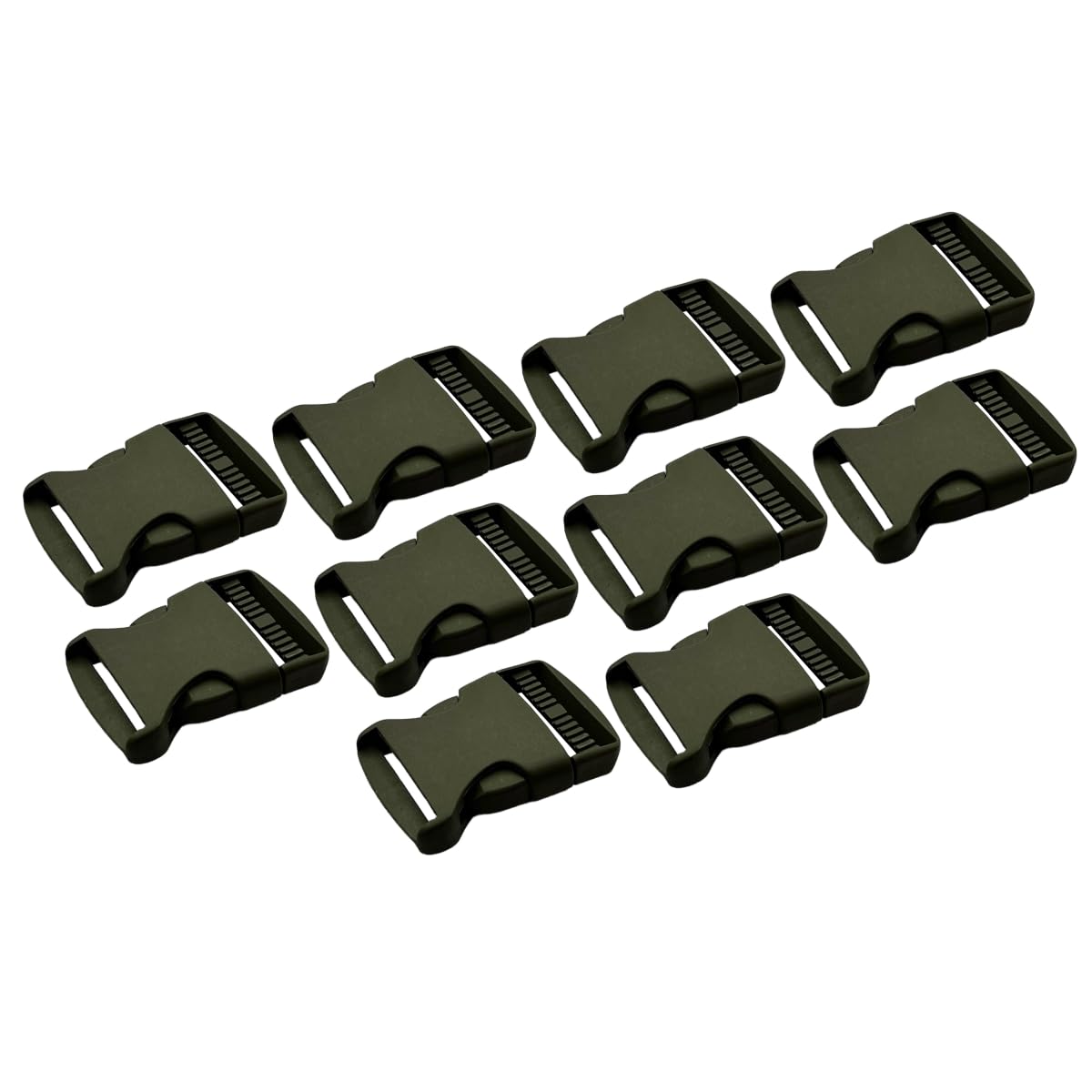 EdcXPlastic Side Release Buckle (25mm, 38mm and 50mm) | Plastic Buckle for Luggage, Backpack/Back Pack, Webbing Strap