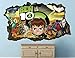 Wall Sticker Ben 10 Groupe Stickers Muraux Personnalisés Cassé 3D Stickers Muraux Enfants Autocollant Vinyle Art Autocollant