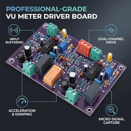 Controlador de audio SEAFRONT para actualizar los medidores VU de tu mesa de mezclas 6