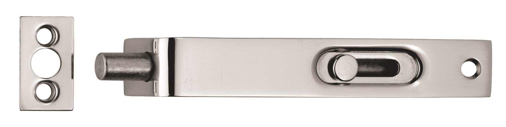 Carlisle Brass Polished Chrome Flush Bolt (Sunk Slide)