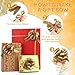 24pcs Gold Pull Bow for Gift Wrapping Basket Xmas Gift Bows Presents Wrap Ribbon Bow for Christmas Tree Ornament Wine Bottles Bouquet Flower Valentine's Day Party Decor (Gold-C, 6 Inch)