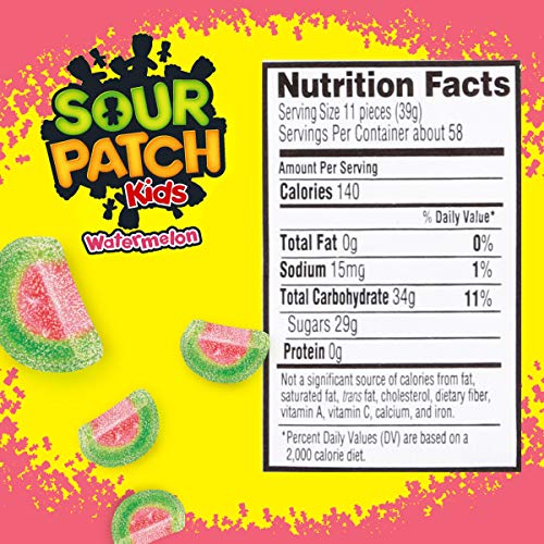 SOUR PATCH KIDS Watermelon Candy Bag 5 lb - Image 7