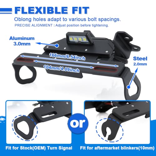 Xitomer Adjustable Fender Eliminator