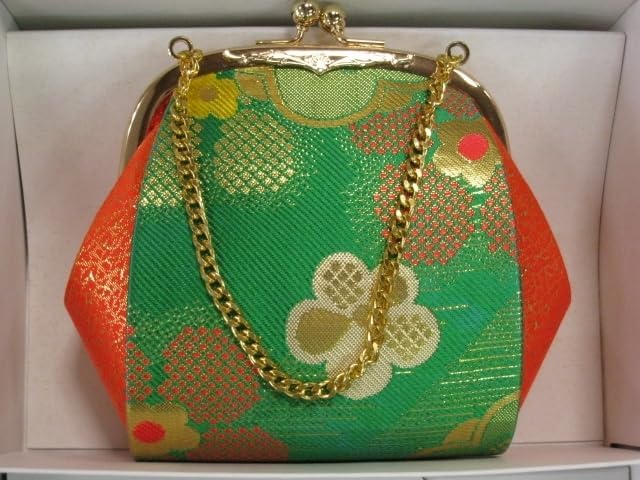 七五三 はこせこセット 緑色 日本製 7歳 21.0センチ 七五三 結び帯 箱