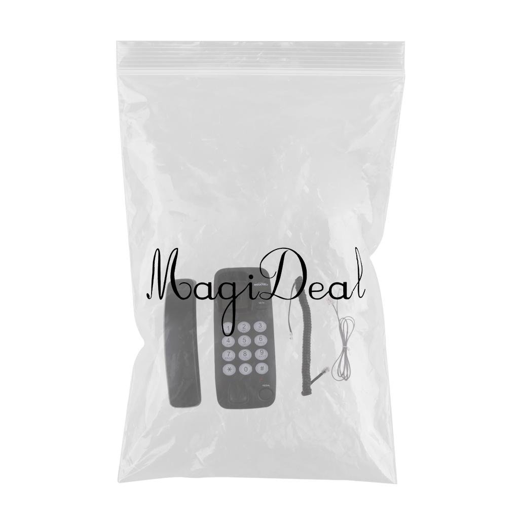 CLUB BOLLYWOOD Portable Hanging Corded Phone Home Wall Line Telephone Office Business Black | Consumer Electronics | Home Telephones & Accessories | Corded Telephones | Corded Telephones-picture-15