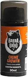 Tônico para Barba Creme Growth Barba de Urso 30ml