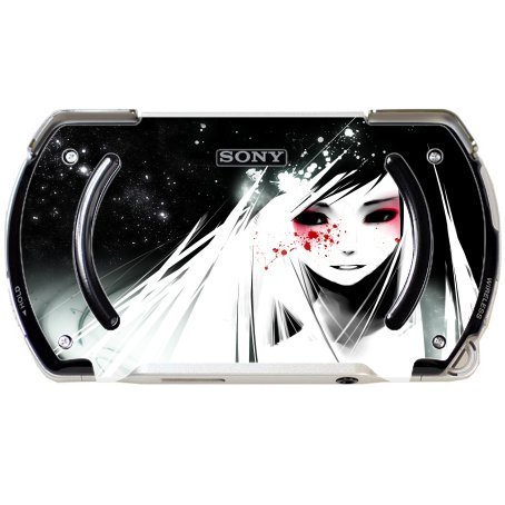 Anime Girl PSP Go Vinyl Decal Sticker Skin by Demon Decal