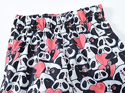 Toddler Boys Girls Cotton Lined Waterproof Splash Rain Pants Print Reflective Mud Rain Pants for (Black-b, 2-3 Years)4