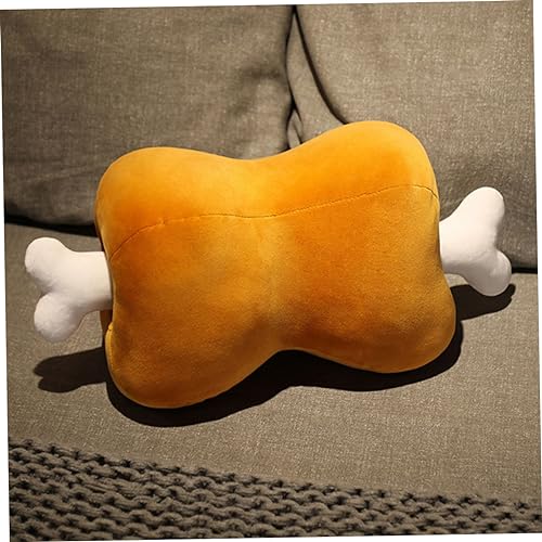 Supvox Einzigartiges Knochen-Design Kissen Plüsch Wurfkissen Für Zuhause Als Deko-Accessoire Oder Kuschelkissen Für Nickerchen Und Geschenke