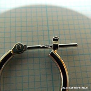 pt900プラチナ フープピアス 片耳用 プラチナフープピアス メンズ 片耳用 Pt900 ブランド シンプル