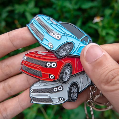 Image of zuxiaoyaya for Charger Keychain Accessories-Fob Cover Cool Mods compatible with Dodge Charger SRT 392 Black