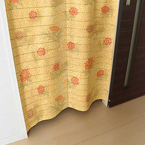 マルチスクリーン カーテン おしゃれ モダン ウィリアムモリス タペストリー 間仕切り 幅88×丈200cm パウダード 97466