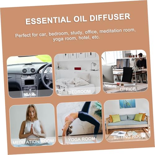 Difusor de aromas eléctrico de madera para aromaterapia miniatura 5