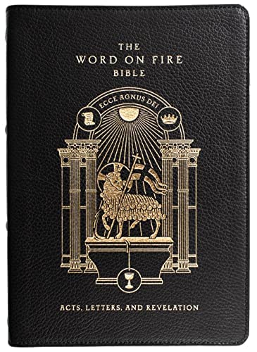 The Word on Fire Bible (Volume II): Acts, Lette... B09QK8HNK4 Book Cover