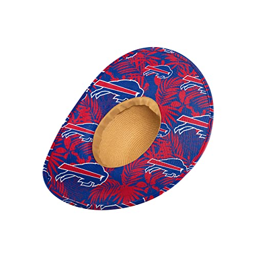 Image of FOCO NFL Womens Floral Straw Hat