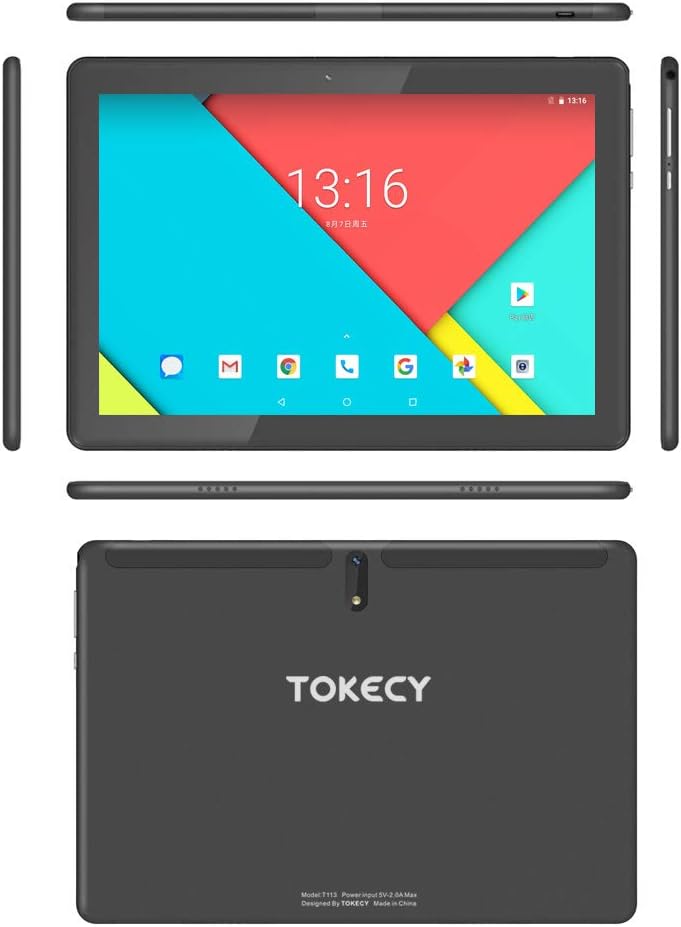 Suреr Dеаl Prоduсt Tablet 10 Inch Android 9,Tokecy Quad Core 4GB RAM 64GB ROM Tablet with 1920X1200 IPS HD Display, 8MP+5MP Dual Camera 2 SIM Phablet with GMS Bluetooth WiFi (Black) Lоwеѕt Prісе Tablet 10 Inch Android 9,Tokecy Quad Core 4GB RAM 64GB ROM Tablet with 1920X1200 IPS HD Display, 8MP+5MP Dual Camera 2 SIM Phablet with GMS Bluetooth WiFi (Black)