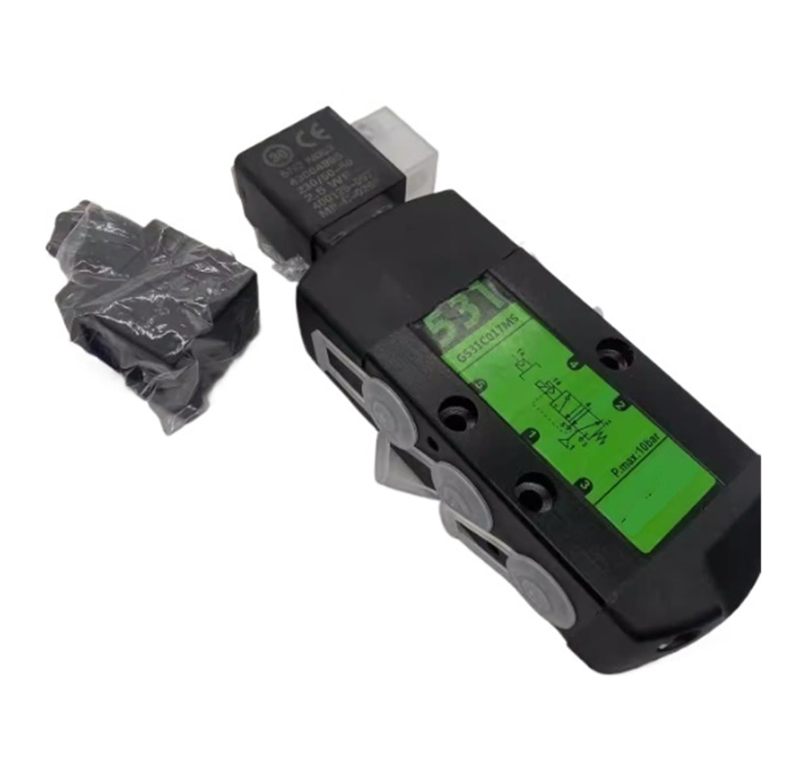 ELZNSQQK SCG531C017MS 24DC solenoid valve, G1/4' thread