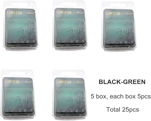 Miniatura 7 de LOWIFAR Anzuelos para bajo Ned Rig Finesse Shroom Jig Heads Fishing Mushroom Hooks Kit Head Crappie Jigs Ganchos para señuelo suave