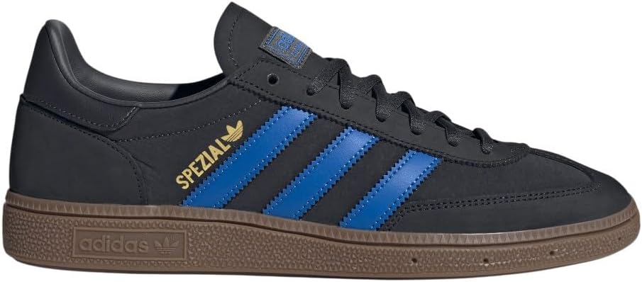 adidas Mens Handball Spezial Lace Up Sneakers Shoes Casual - Black