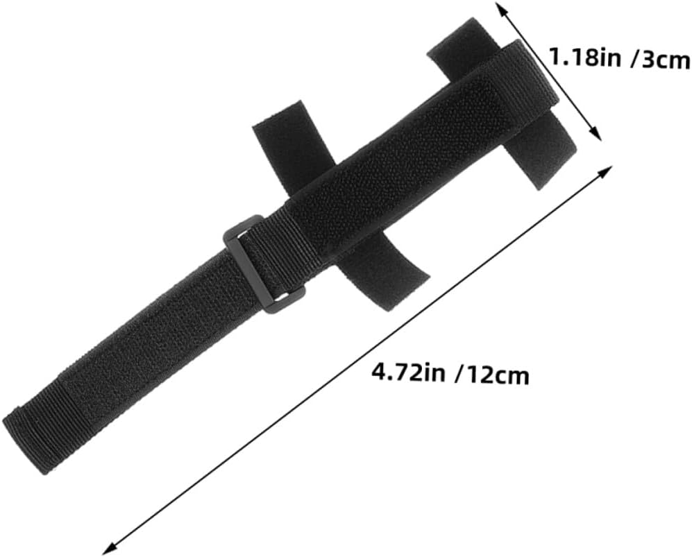 Adaptive Utensil Holder Strap 3pcs for Disabled Eating Aid – Anti-Slip Elastic Cuff for Forks Spoons – Universal Food Aid for Elderly and Weak Grip Users