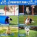 Polar Aurora Dog Agility Equipment, Dog Obstacle Courses Backyard - Pet Outdoor Games w/Adjustable High Jump, Agility Weave Poles, Tunnel, Jumping Ring, Pause Box, 2 Balls,Whistle and Carrying Bag