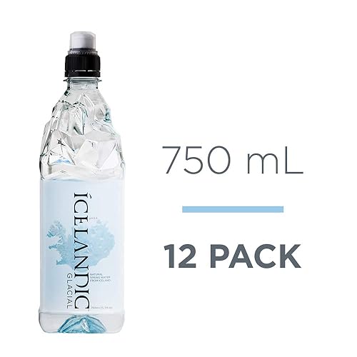 Miniatura 26 de Agua natural de manantial Icelandic Glacial.