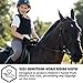 Thapower Kids Horse Riding Gloves Mesh Breathable Children Equestrian Horseback Boys & Girls Youth Outdoor Biking Cycling Sport Mitts Black XL