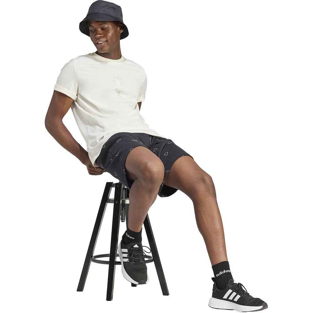 adidas Seasonal Essentials Monogram Graphic Shorts - Short décontracté - Short - Homme