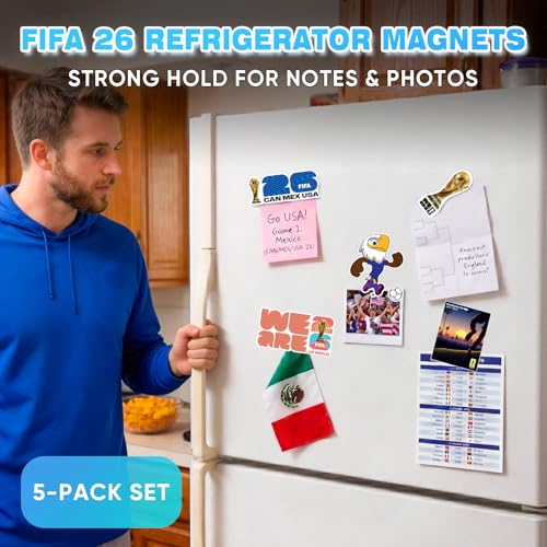 Imán decorativo FIFA World Cup 2026 oficial miniatura 4