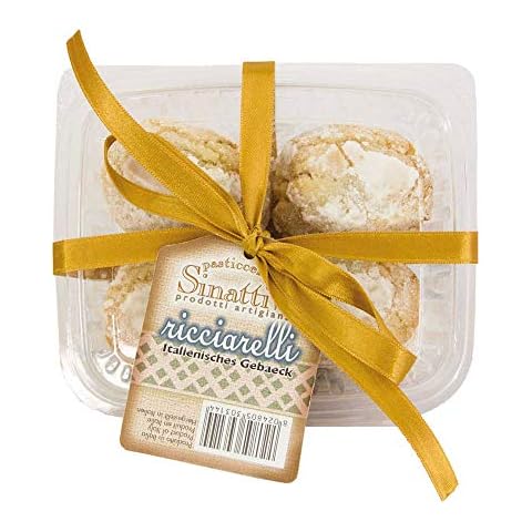 Ricciarelli mit Mandeln, italienisches Süßmandelgebäck (1 x 140g) Cover