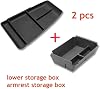 Organizador para EX5 EMAS Memory Foam 2025-2026 interior (juego completo de 2 piezas) | Compatible con Proton y Geely, alfombra de tablero, fácil instalación, construcción resistente, duradero y multipropósito 2