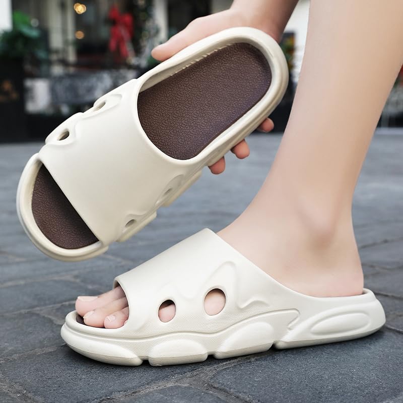Cloud Slides for Women and Men Comfort Platform Lightweight Slippers Slides Foam Shower House Slippers Summer Open Toe Sandals for Indoor and Outdoor4