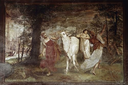 Toile L'Europe à la tête de Jupiter Annibale Carracci - Affiche portrait décor mural
