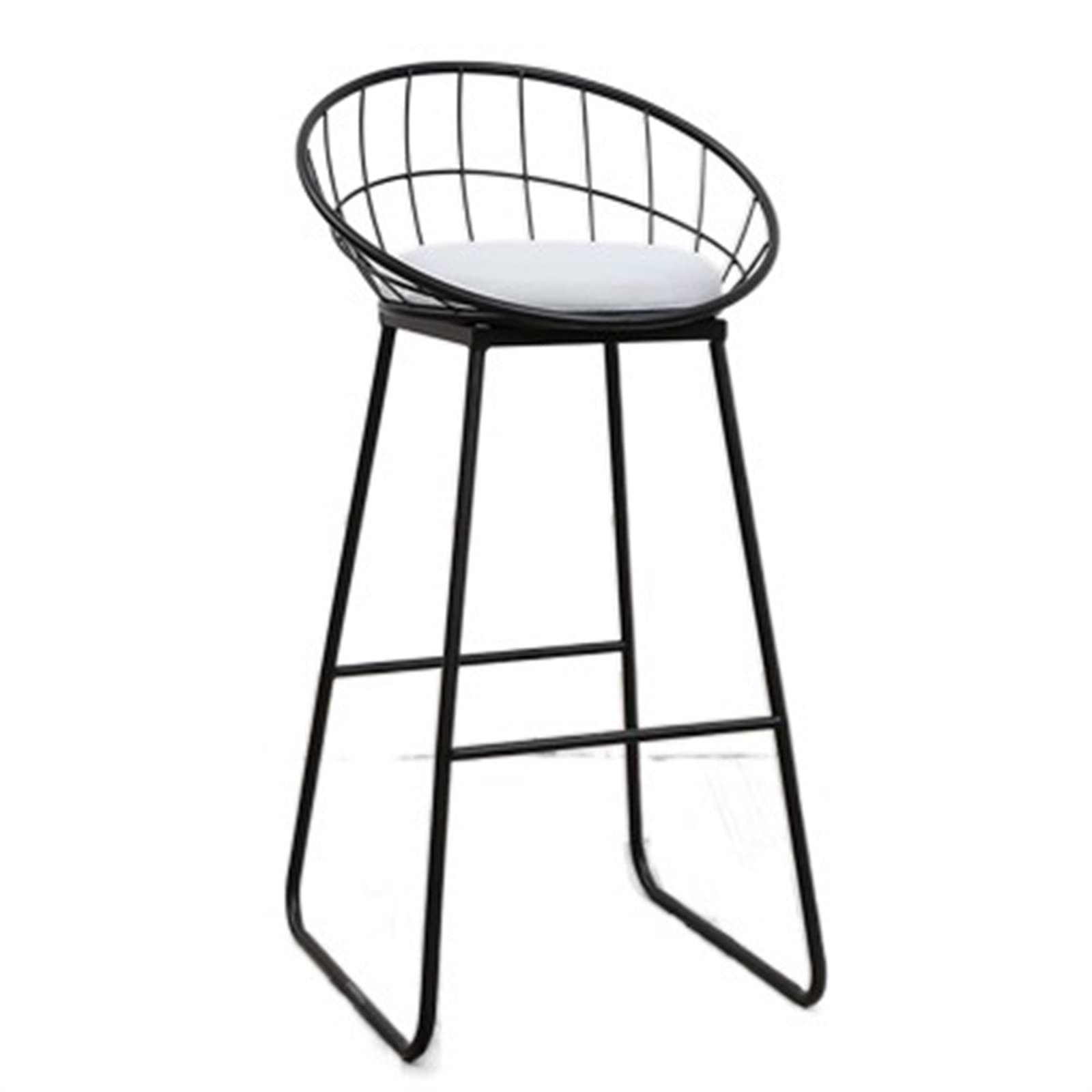 SKYRRABarstools Gold Nordic Chair High Bar Leisure Counter Stools Living Room Cafe Chairs Bar Backrest Fashionable Hocker Kitchen Furniture