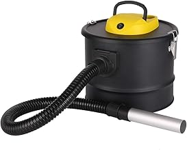 Ardes - AR4A12 ASHPIRO 12 Professional Ash Vacuum Cleaner 12 L Tank, Washable Non-woven Filter, Ideal for Everyday or Industrial Use, Black Yellow