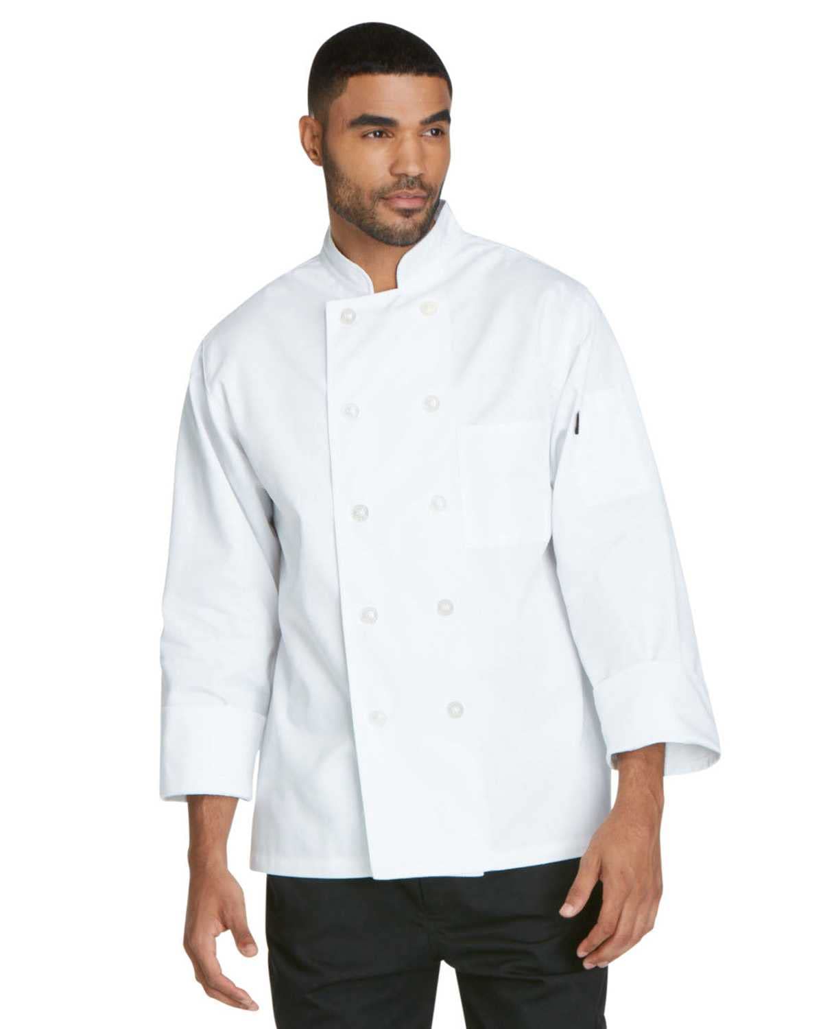 Chef Coat - Long Sleeves (S, Black)-image-49