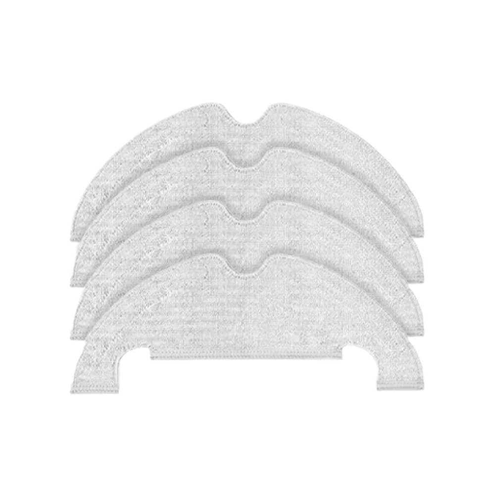 HIZON Robot Vacuum Mop Cloth， Wipes Rags ，Vacuum Cleaner Spare Parts，，Compatible For Xiaomi ，X10，Compatible For Dreame， Z10 Pro D10 Plus D10s Plus(B)
