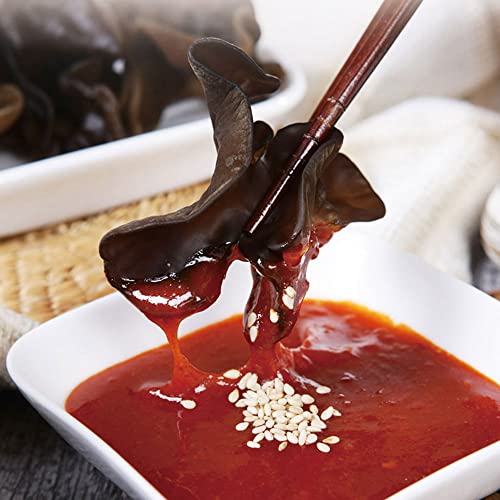 Korean Dried Black Fungus Woodear Mushrooms 3.53 Oz (100G) #TOP1