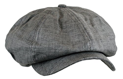 Wonderful Fashion 4331193446 Men'S Linen 8 Panel Applejack Gatsby Newsboy Ivy Hat thumb #2