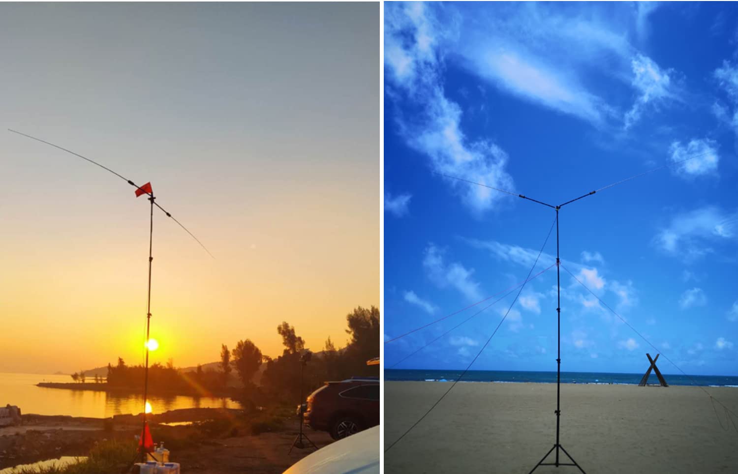 Antenna PAC-12 Multibanda HF 7-50MHz Per Radioamatori – Supporta 100W, Perfetta Per QRP E Onde Corte