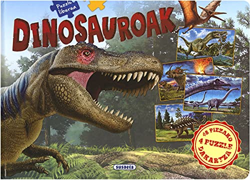 Dinosauroak - Puzzle Liburua