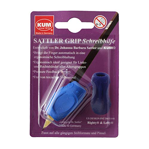 Kum Sattler Grip 406.00.22-B Ayuda de escritura azul miniatura 2