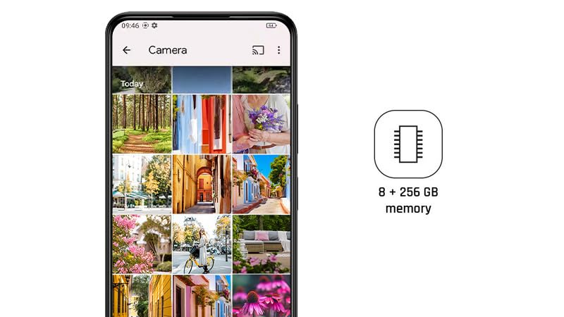 myPhone N23 Plus: 6,7" AMOLED, 120 Hz, 8 GB RAM, 256 GB lagring