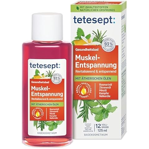 Tetesept Muscle Relaxation Revitalising Bath Cover