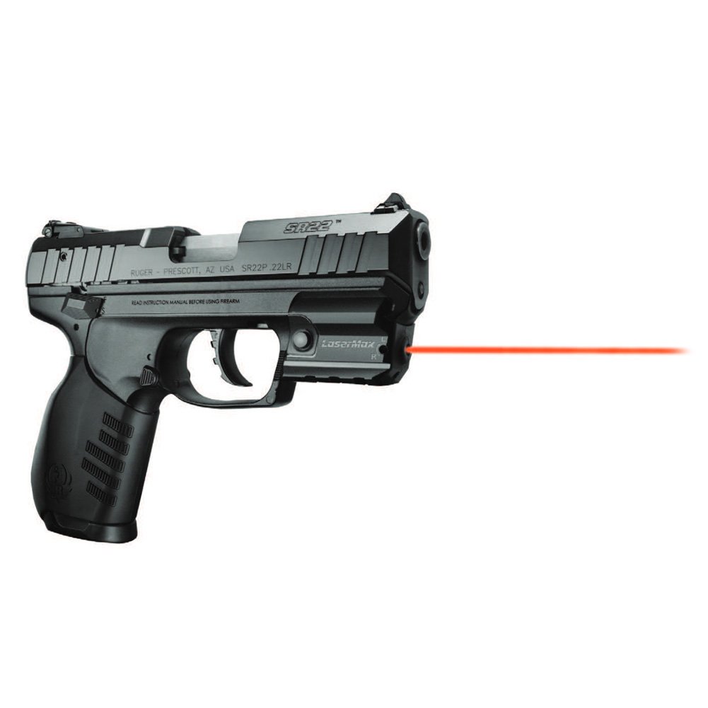 LaserMaxRail Mounted Laser (Red) LMS-RMSR For Use On Ruger SR Series