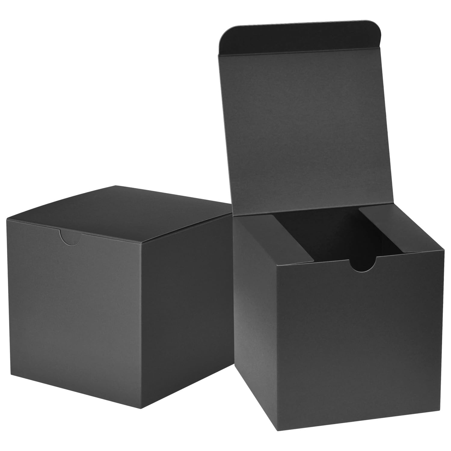 Boîtes cadeaux noires de qualité supérieure Ueznea pour bougies et friandises